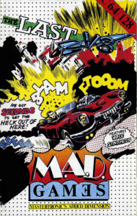 Last V8 Commodore 64  box art